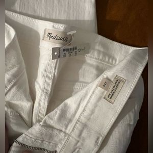 Perfect vintage wideleg jean - tall 28 white canvas